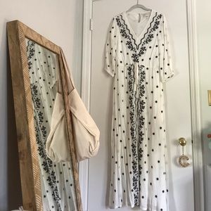 Black & White Maxi Dress